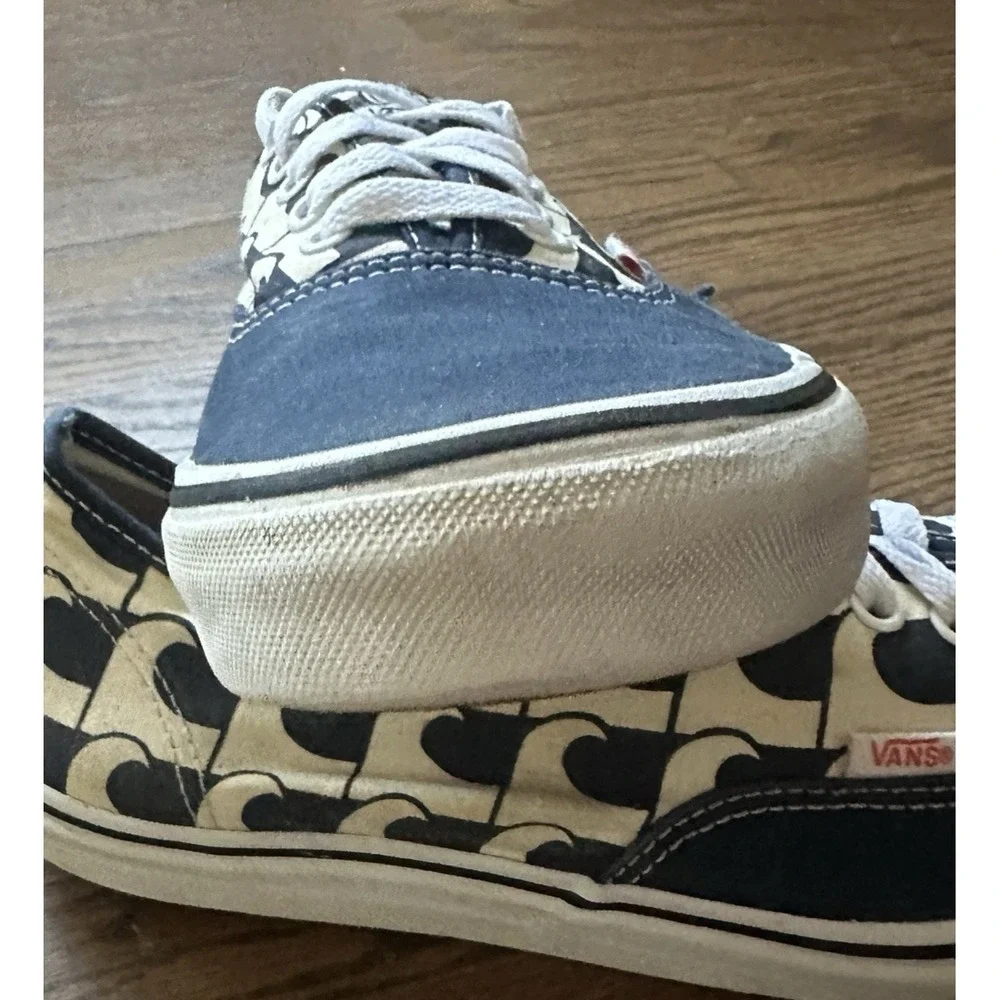 Vans Authentic US Open of Surfing 2018 Navy Waves Sneaker Mens 11 Low Top